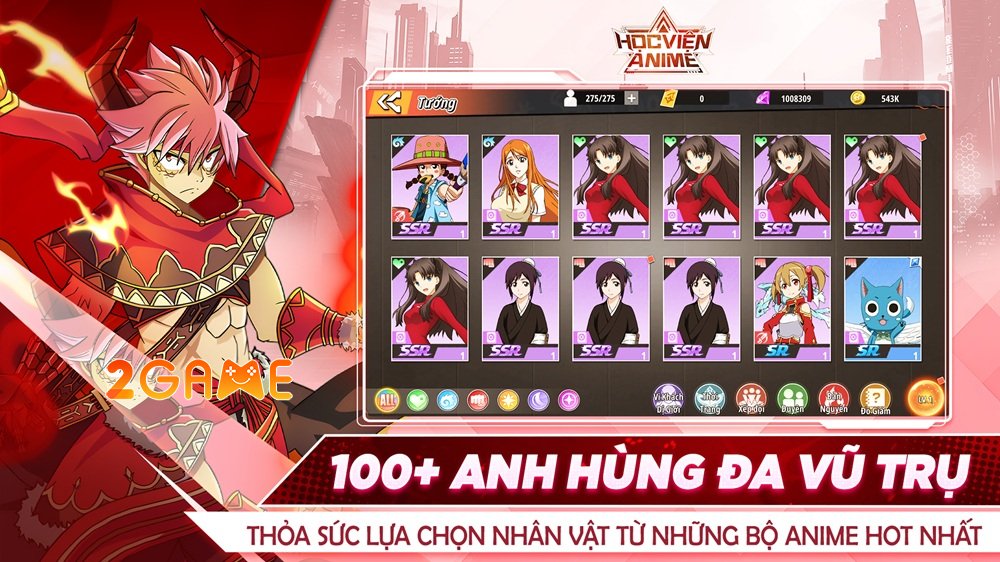 Học Viện Anime – Thế giới đa vũ trụ đầy màu sắc sắp ra mắt tại thị trường Việt Nam hocvienanime vmge 1