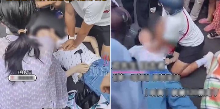 Ấn ngực cứu cô gái xỉu trên phố, người đàn ông bị bạo lực mạng, vu là sàm sỡ- Ảnh 1.