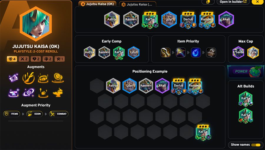 Top đội hình DTCL 15.4 meta TFT mới nhất hoi toi thuong kaisa