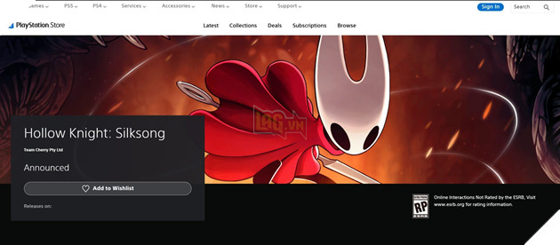 Hollow Knight: Silksong That Su Da Lam Nen Lich Su Voi Man Ra Mat Cua Minh 2 Người dùng PlayStation thậm chí còn không mua được game