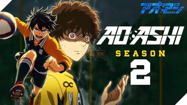 Aoashi season 2 chinh thuc cong bo: Len song nam 2026, doi nha san xuat moi 2 Aoashi season 2 chính thức công bố: Lên sóng năm 2026, đổi nhà sản xuất mới 2
