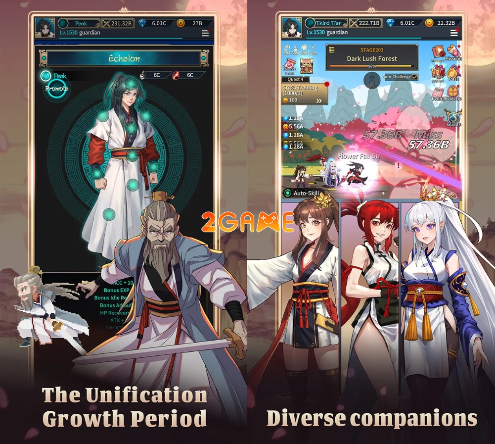 Huashan Raise – Game nhàn rỗi với chủ đề võ hiệp của Hàn Quốc huashan raise 3