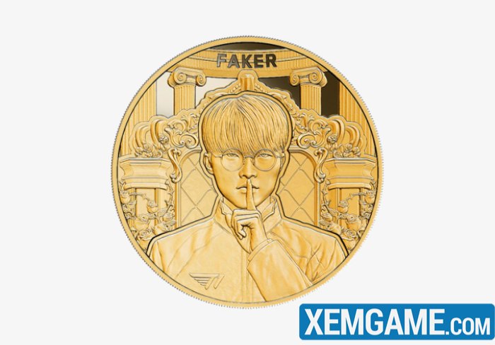 Hàn Quốc phát hành huy chương kỷ niệm đặc biệt dành cho Faker huy chuong ky niem faker