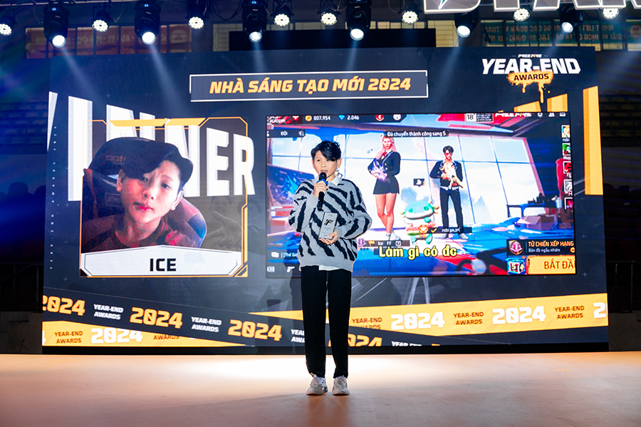 Free Fire Creator Awards 2024 - Vinh danh những nhà sáng tạo nội dung xuất sắc nhất ice ff nhe1baadn thc6b0e1bb9fng nhc3a0 sc3a1ng te1baa1o me1bb9bi tie1bb81m nc483ng ce1bba7a 2024