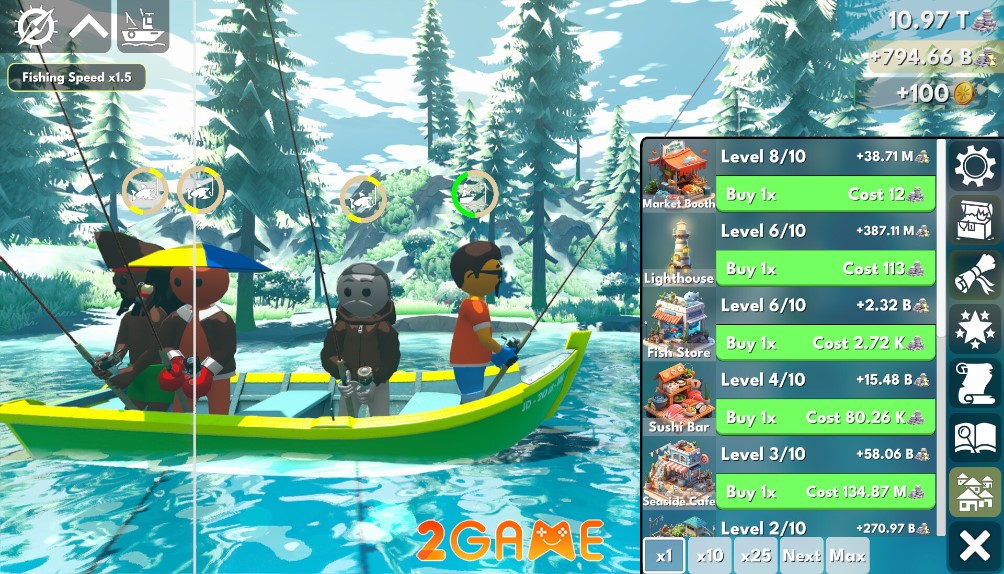 idle-fishing-mobile-2 Idle Fishing: Mobile – Game câu cá với phong cách nhàn rỗi? idle fishing mobile 2