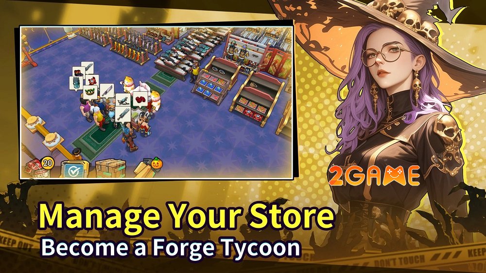 Idle Blacksmith Shop – Hành trình trở thành thợ rèn vĩ đại trong ngày tận thế idleblacksmithshop 4