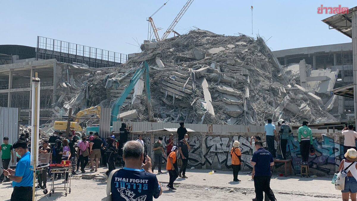 Thái Lan cảnh báo tình hình vẫn chưa ổn định sau trận động đất 7,7 độ, có khả năng xảy ra dư chấn lớn- Ảnh 1.