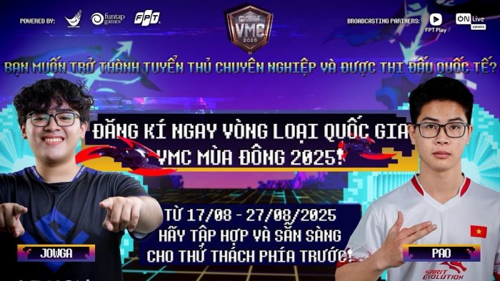 VMC Winter 2025 – giải vô địch thể thao điện tử quốc gia Vietnam MLBB championship Winter 2025 chính thức khai màn image 18