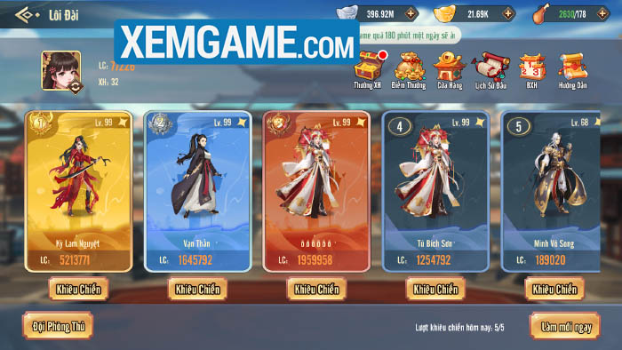 Thiên Hạ Ngũ Tuyệt chính thức trình làng – tặng ngay 250 code khủng image 2 4