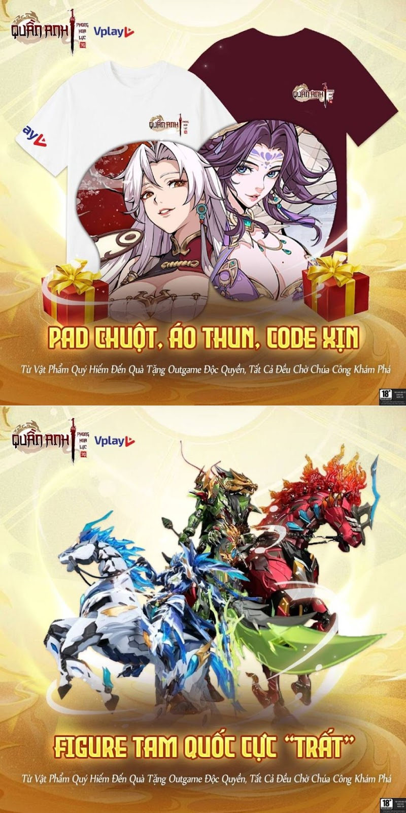 image-3-6 Quần Anh Phong Hoa Lục đạt 200.000 lượt đăng ký trước, kỳ vọng sẽ là “siêu phẩm thẻ tướng – Tam Quốc” khi ra mắt image 3 6