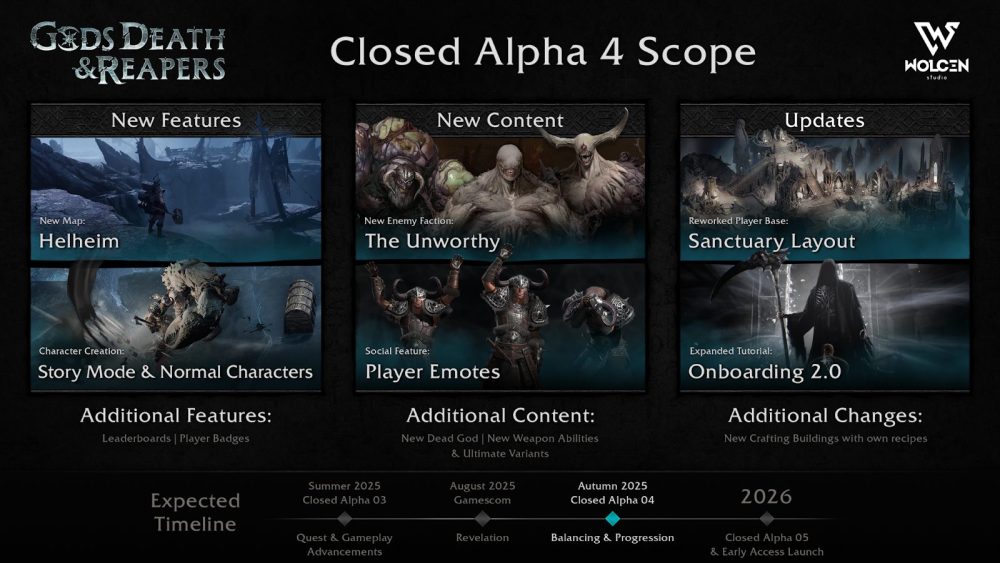 image Extraction RPG hành động Gods, Death & Reapers tiết lộ chi tiết về giai đoạn Closed Alpha 4 vào tháng 11 sắp tới image