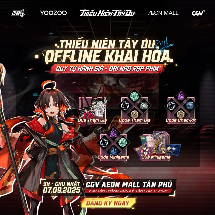 Sẵn Sàng Offline Thiếu Niên Tây Du: Khi Thần Thoại Tây Du Bước Vào Kỷ Nguyên Cyber Ngay Trước Thềm Ra Mắt!