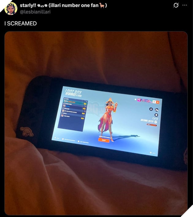 Nguoi Choi Overwatch 2 Boi Roi Vi Chat Luong Skin Tren Nintendo Switch 2 2 Overwatch