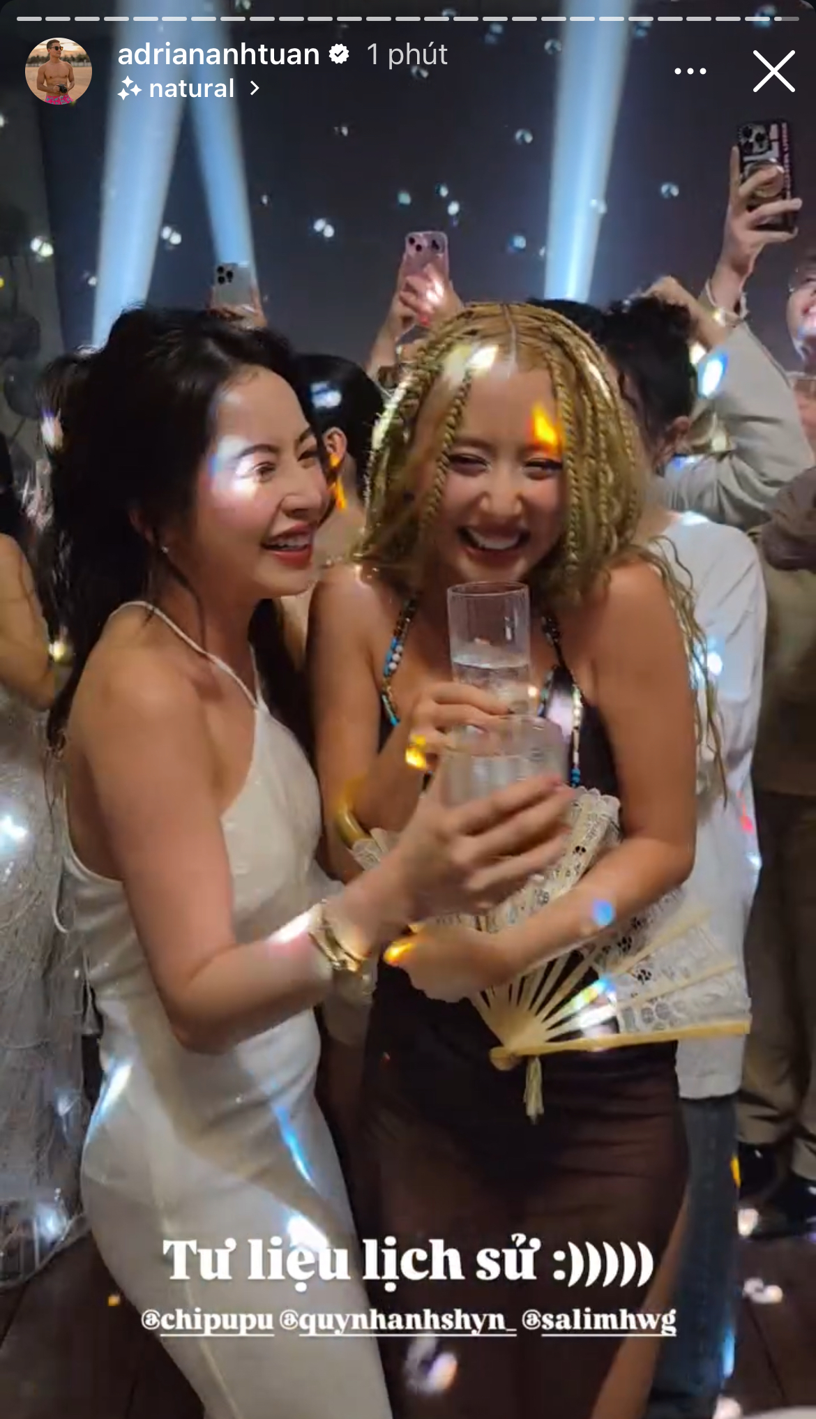 Khung ảnh cực hot: Hội bạn F4 Hà thành của Chi Pu - Quỳnh Anh Shyn