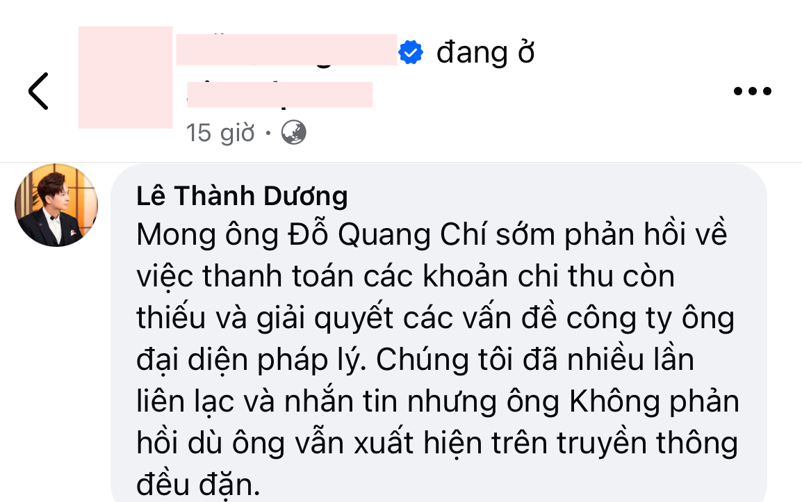 NÓNG: Ngô Kiến Huy và quản lý 12 năm mâu thuẫn chuyện tiền bạc, nam ca sĩ đăng đàn yêu cầu đối chất!- Ảnh 2.