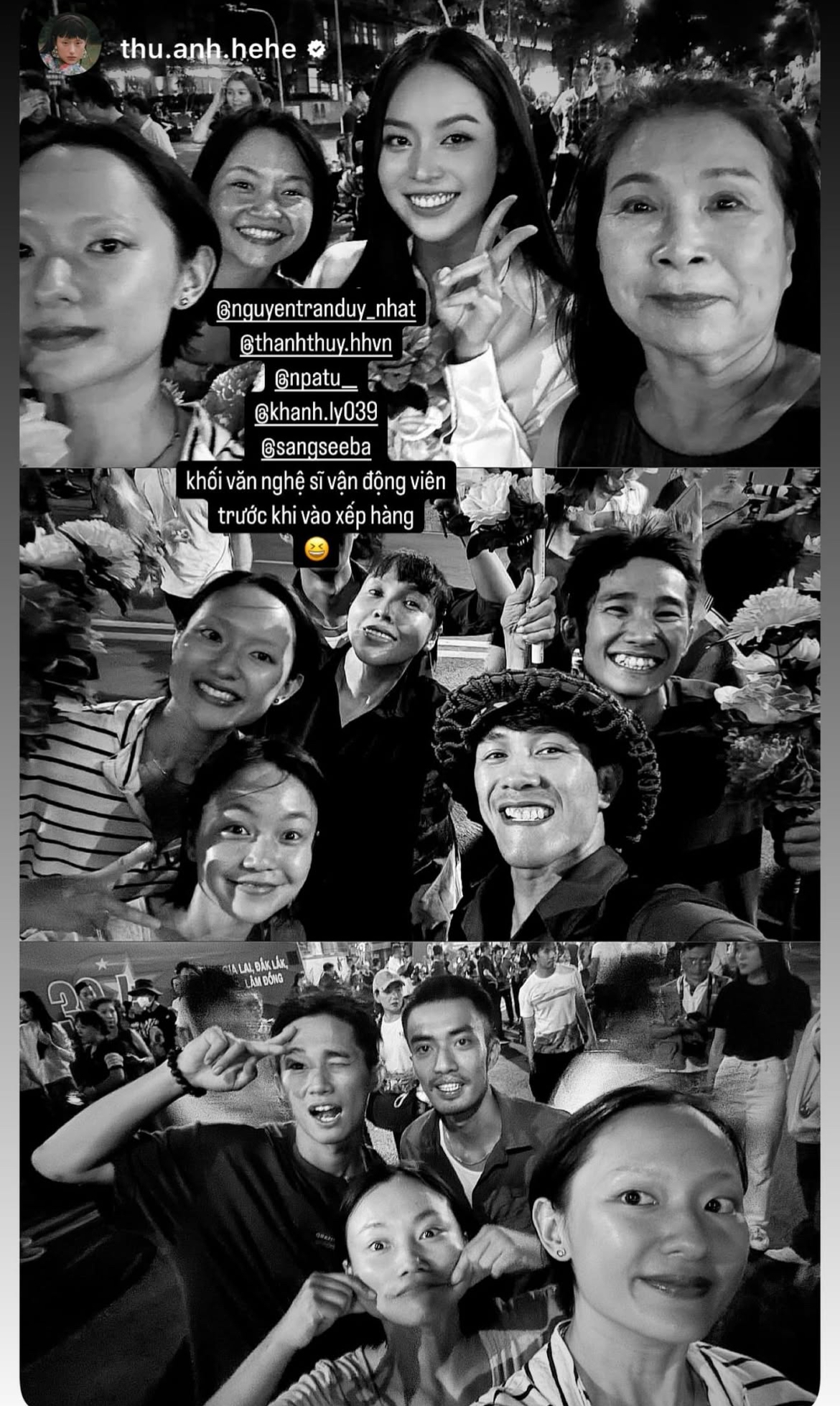 Tổng hợp luyện diễu hành 30/4: Hoa hậu Thanh Thuỷ, Ngọc Châu và dàn nghệ sĩ hào hứng góp mặt- Ảnh 6. Tổng hợp luyện diễu hành 30/4: Hoa hậu Thanh Thuỷ, Ngọc Châu và dàn nghệ sĩ hào hứng góp mặt- Ảnh 6.