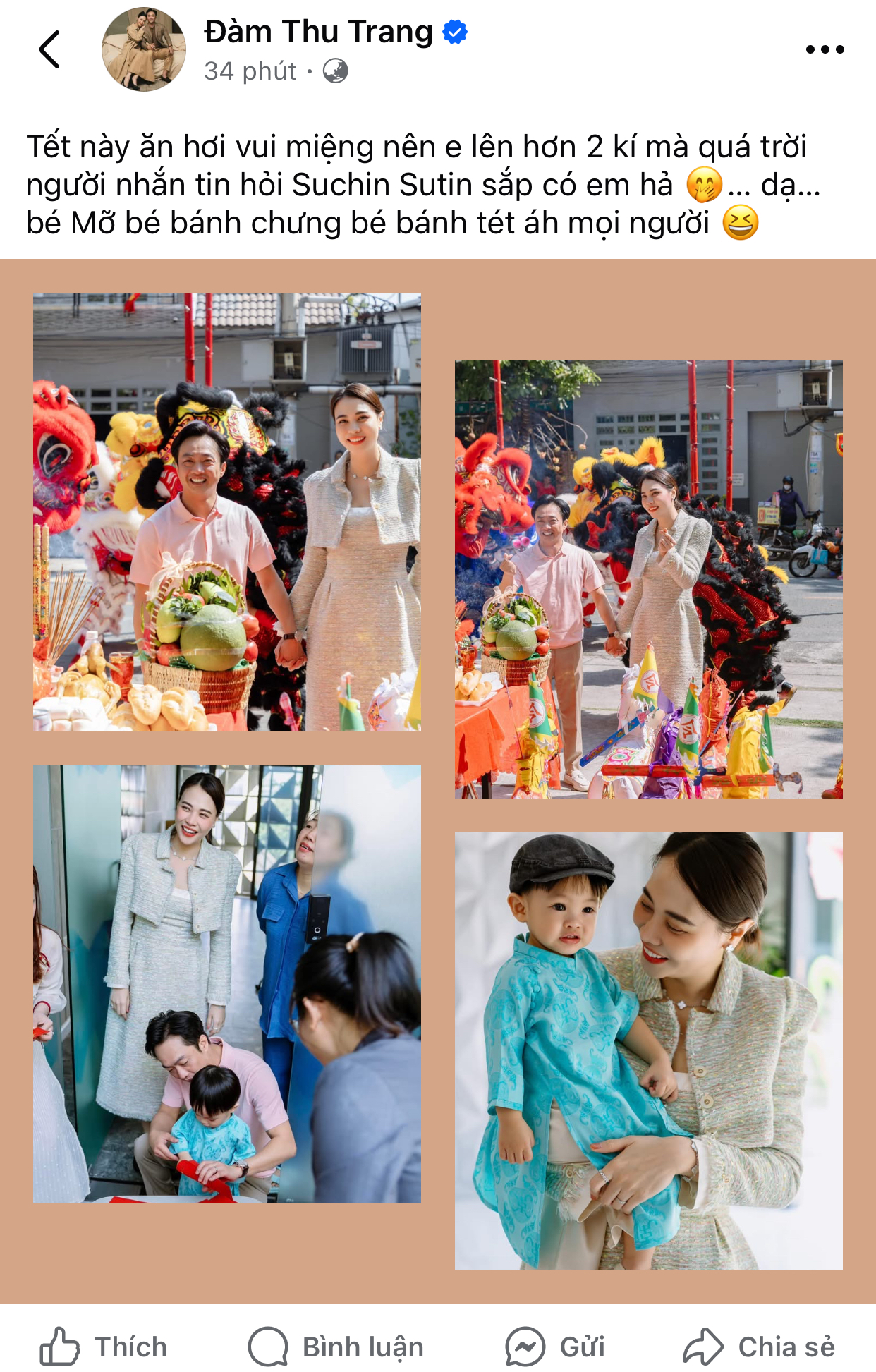 Vợ Cường Đô La mang thai lần 3?- Ảnh 1. Vợ Cường Đô La mang thai lần 3?- Ảnh 1.