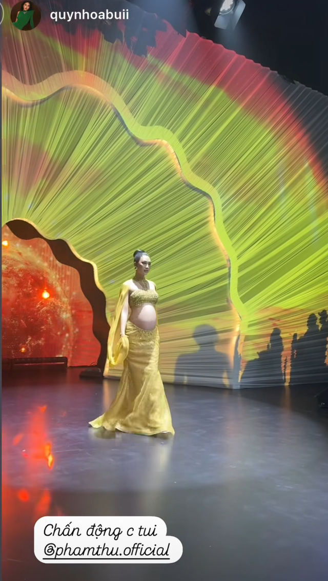 Mỹ nhân Việt công bố bụng bầu vượt mặt theo cách không giống ai giữa sự kiện- Ảnh 4. Mỹ nhân Việt công bố bụng bầu vượt mặt theo cách không giống ai giữa sự kiện- Ảnh 4.