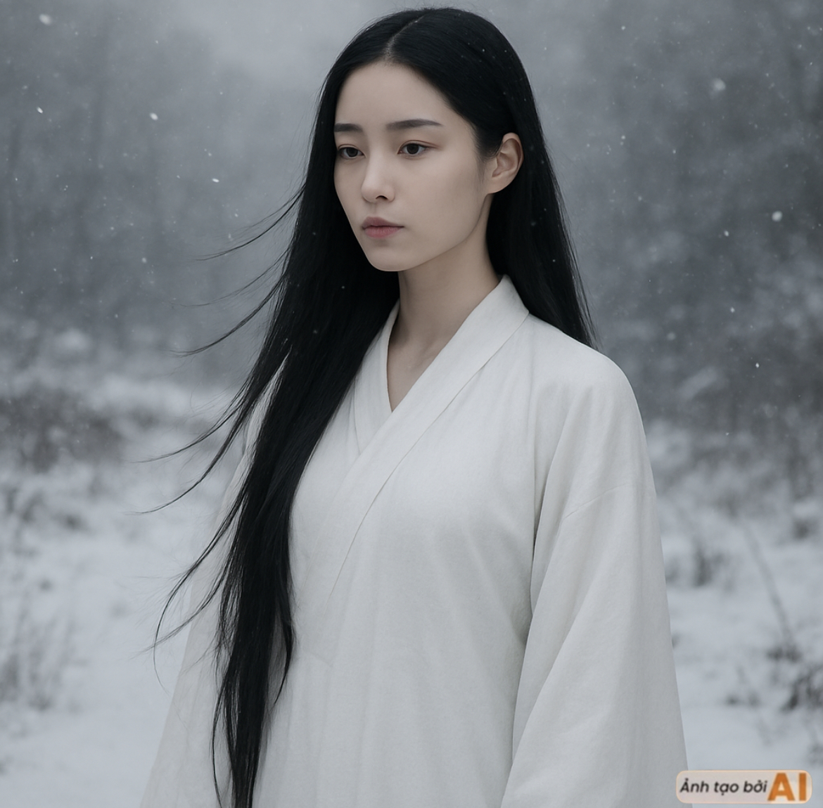 Dùng AI phục dựng chân dung mỹ nhân đẹp nhất truyện Kim Dung, nhan sắc cỡ này bảo sao ăn đứt Tiểu Long Nữ- Ảnh 7.