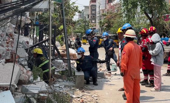 Động đất Myanmar: Cảnh báo khẩn thiết của Liên hợp quốc- Ảnh 1.