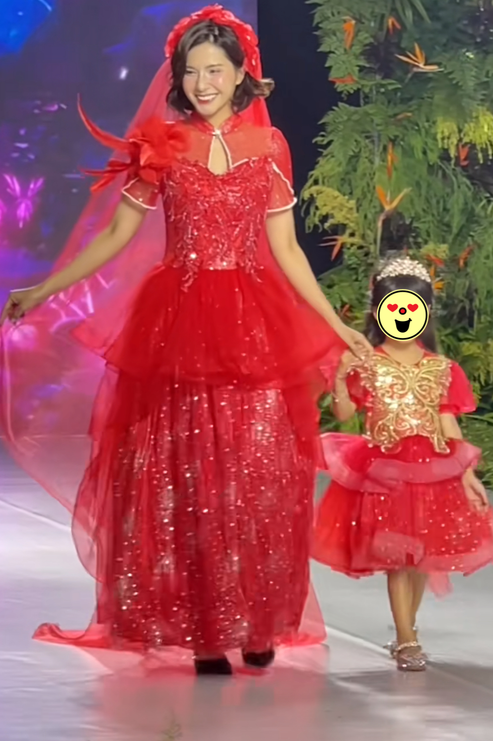 Diễn viên Thiên An lộ diện cùng con gái, nghẹn giọng nhắc đến 1 việc liên quan đến nhóc tỳ- Ảnh 1.