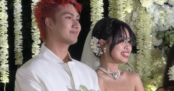 Đám cưới đột ngột của cặp sao gen Z: Cô dâu suýt khóc khi thực hiện 1 nghi lễ! img7615 1743945296336 1743945296577555705727 17444582386391892775909 115 0 790 1290 crop 17444603612832086319924jpg