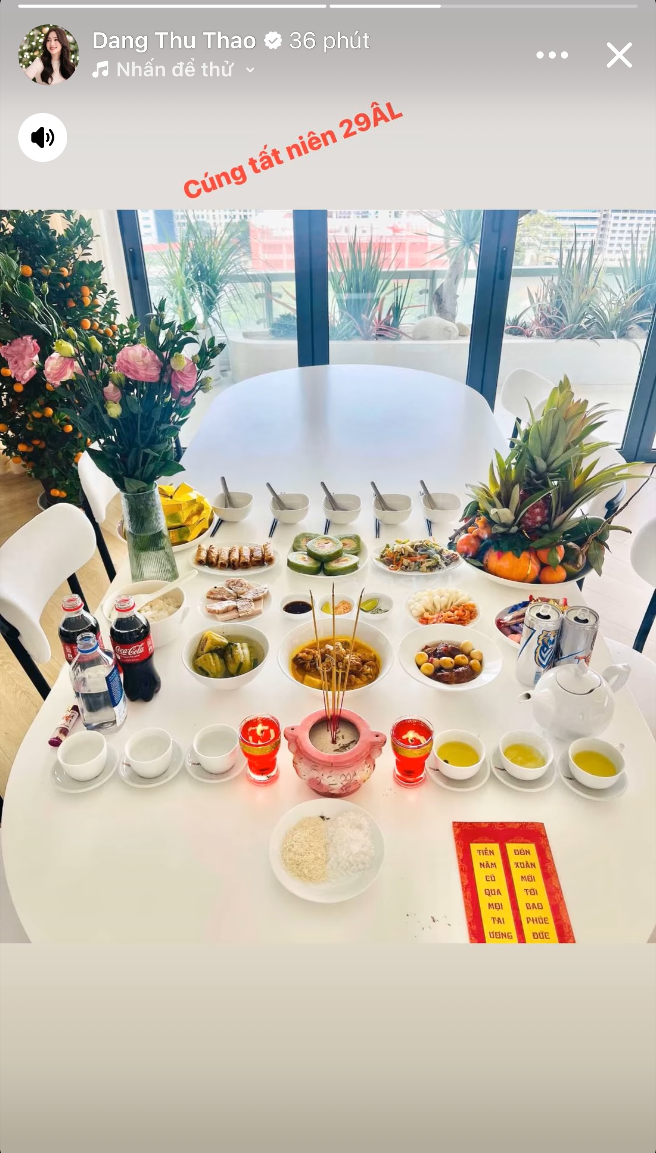 Tăng Thanh Hà, Đặng Thu Thảo cùng dàn sao Vbiz khoe mâm cơm Tất niên trước thềm năm mới Ất Tỵ- Ảnh 3. Tăng Thanh Hà, Đặng Thu Thảo cùng dàn sao Vbiz khoe mâm cơm Tất niên trước thềm năm mới Ất Tỵ- Ảnh 3.