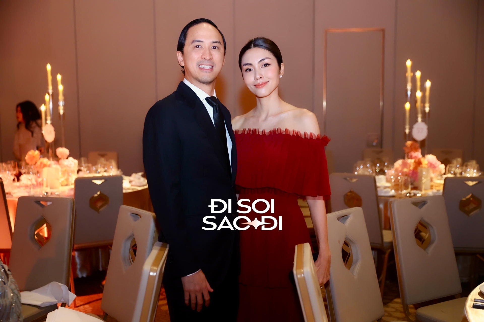 Hà Tăng phá đảo cam thường đến bờ vai cũng đẹp chấn động, tay trong tay với Louis Nguyễn đi đám cưới em gái- Ảnh 2. Hà Tăng phá đảo cam thường đến bờ vai cũng đẹp chấn động, tay trong tay với Louis Nguyễn đi đám cưới em gái- Ảnh 2.