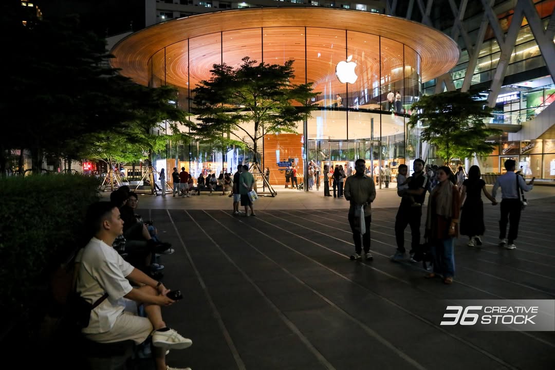 Cảnh không tưởng trong ngày iPhone 17 mở bán tại Thái Lan- Ảnh 6.