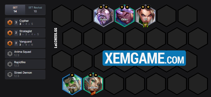 ĐTCL 14.6: Thử nghiệm bài dị Leblanc Tiên Phong reroll meta mới với Quyền Trượng và Cuồng Đao iqsyrski screenshot 2