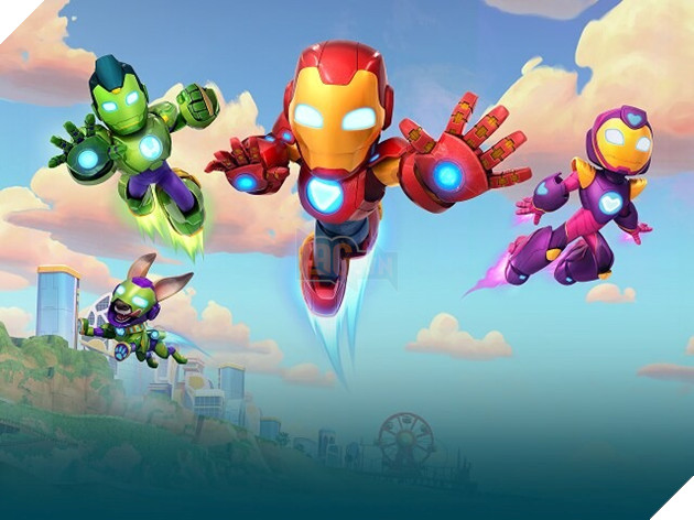 Hình ảnh về Iron - Man trong Iron Man and His Awesome Friends.