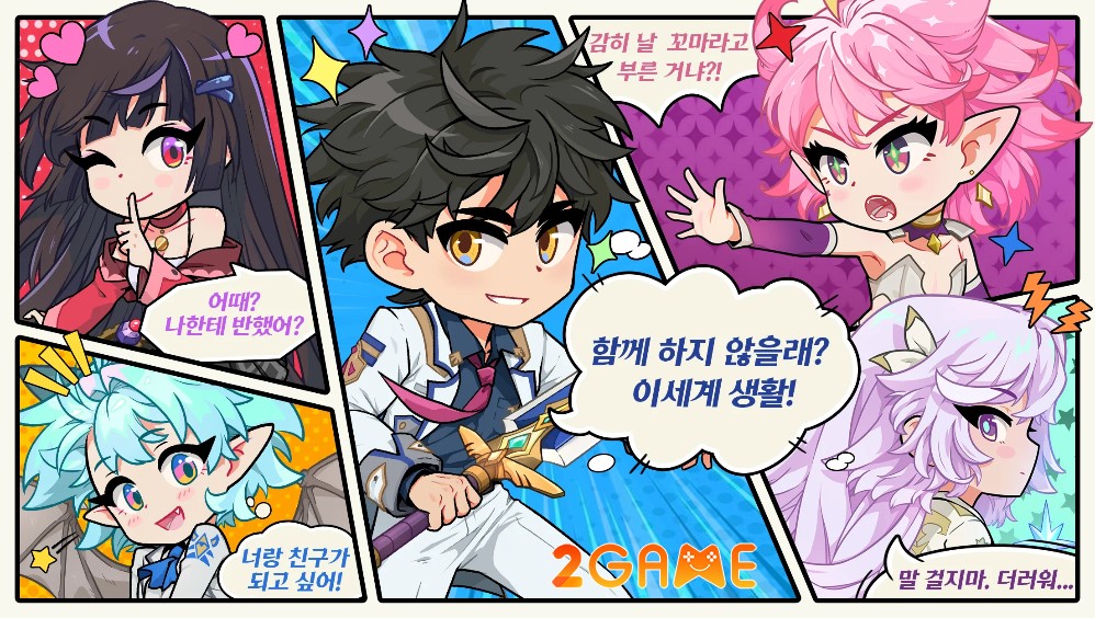 Isekai Demon King – Chiến đấu cùng các nhân vật chibi siêu đáng yêu isekai demon king 1