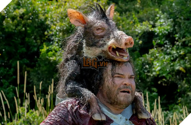 Hình ảnh sao nam Jack Black trong phim Anaconda.