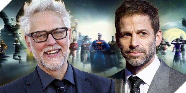Hình ảnh mới về nhà làm phim James Gunn và đạo diễn Zack Snyder