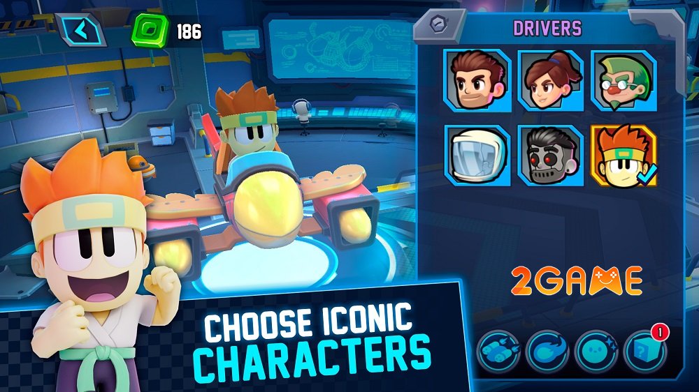 Jetpack Joyride Racing – Game đua xe mới của Halfbrick Studios ra mắt trên mobile jetpack joyride racing closed beta test 3