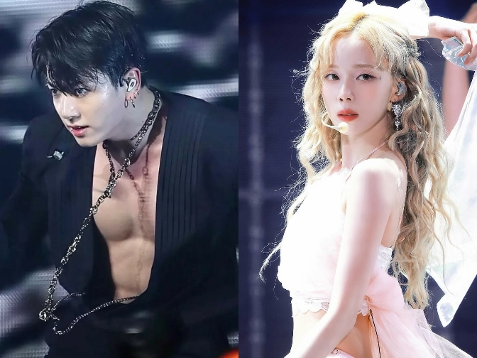 Rầm rộ ảnh nghi Jungkook (BTS) cho mỹ nhân aespa mặc quần đùi của mình dự sự kiện, táo bạo Rầm rộ ảnh nghi Jungkook (BTS) cho mỹ nhân aespa mặc quần đùi của mình dự sự kiện, táo bạo