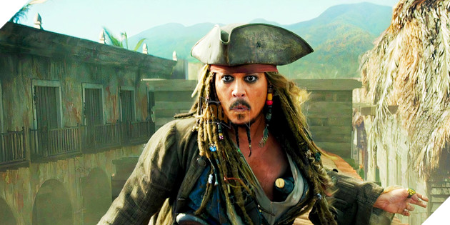 Hình ảnh nhân vật do sao nam Johny Deep đóng trong Pirates of the Carbbean