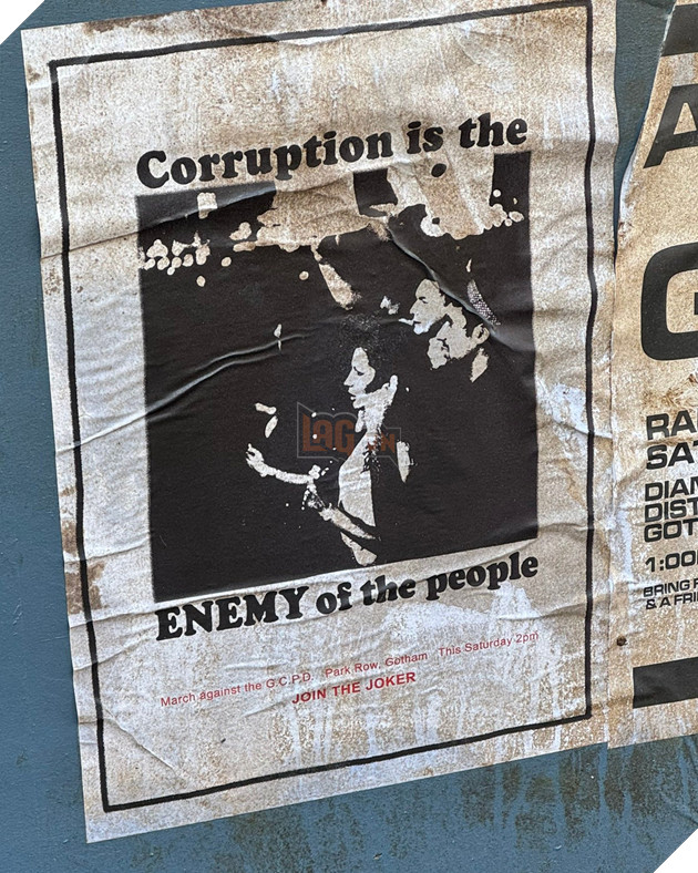 Hình ảnh chi tiết về Joker trên phim trường Clayface.