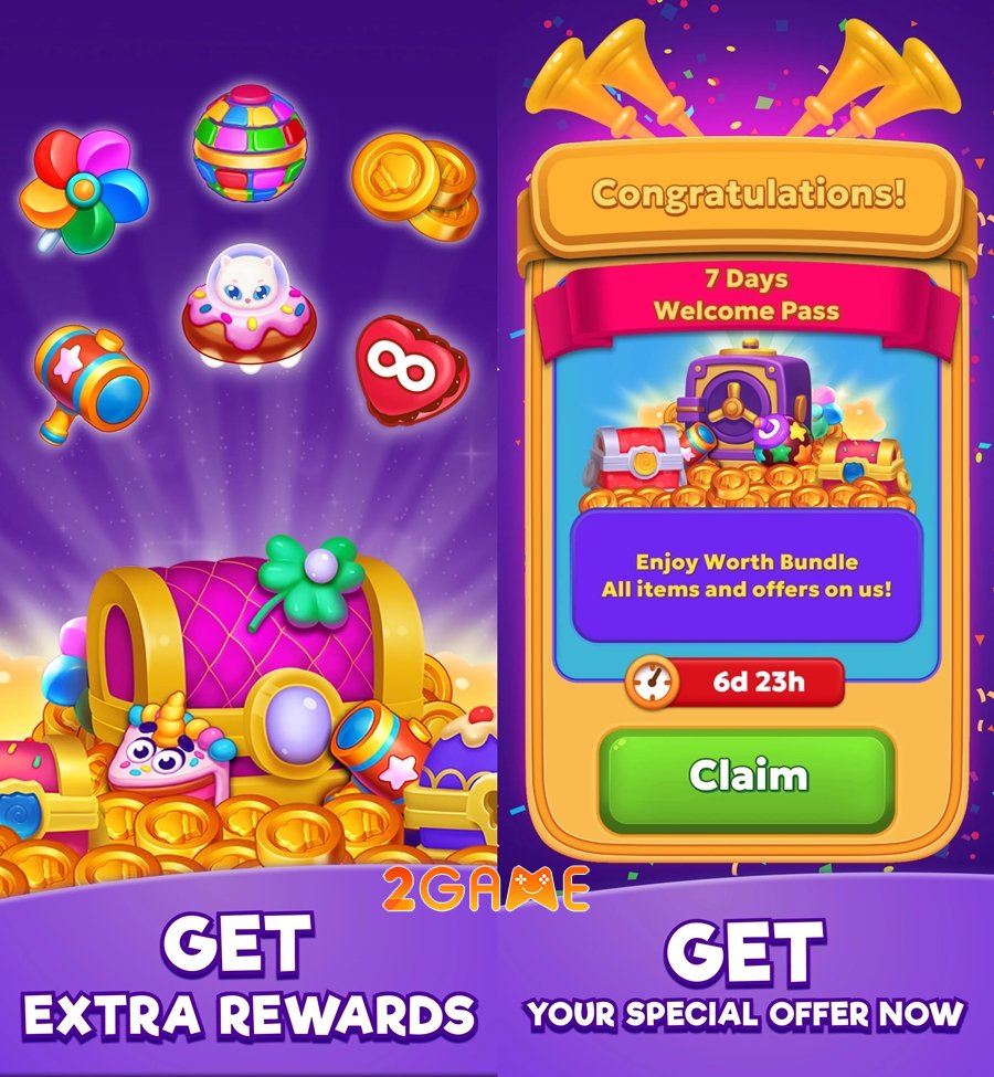 Jolly Match – Game giải đố match-3 nơi bạn xây dựng lại các biểu tượng đã mất jolly match launch 3