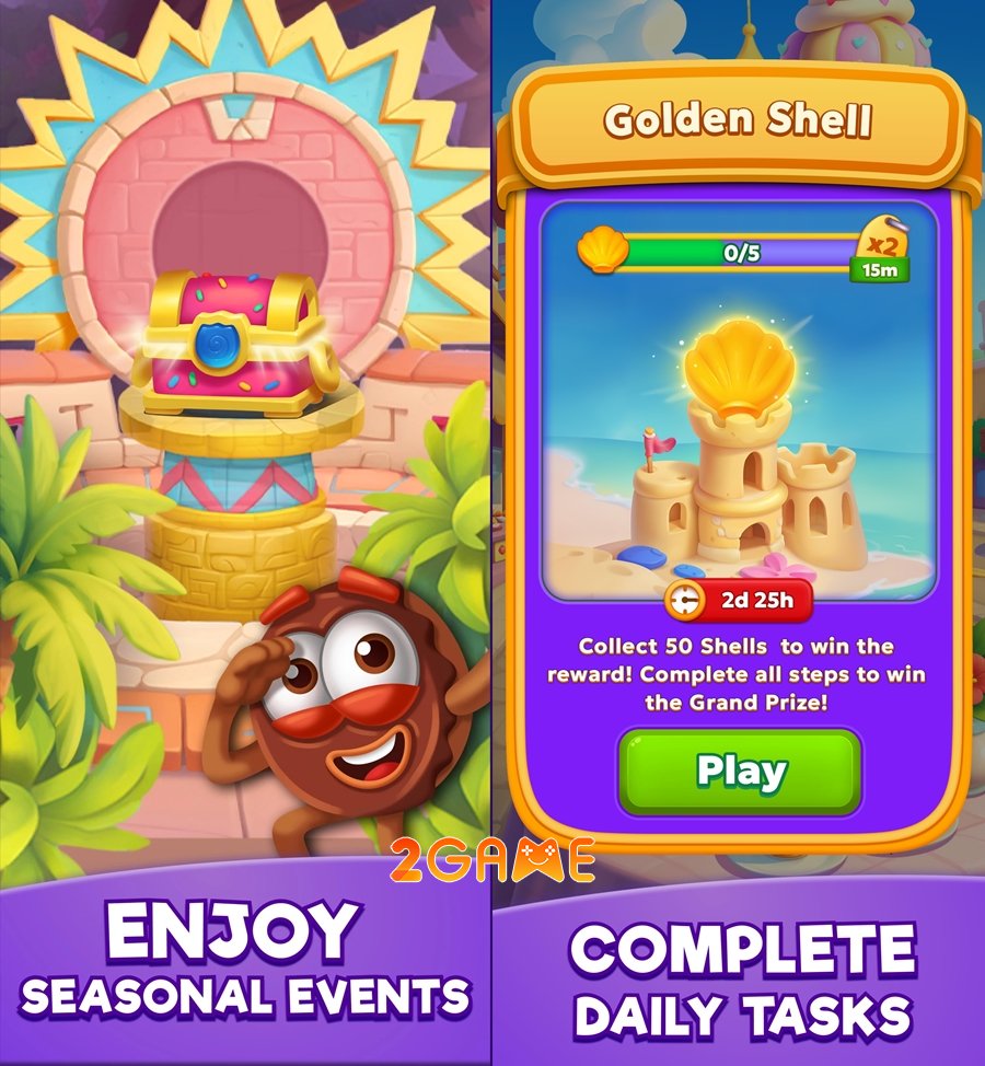 Jolly Match – Game giải đố match-3 nơi bạn xây dựng lại các biểu tượng đã mất jolly match launch 4