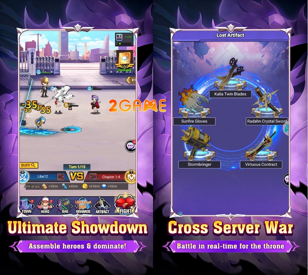 JUMP Stars Assemble – Game thẻ tướng với chủ đề đa vũ trụ anime jump stars assemble 1