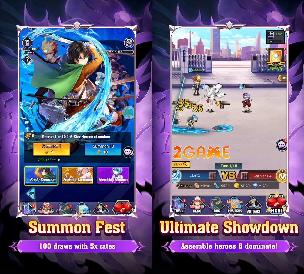 game thẻ tướng chiến thuật JUMP Stars Assemble