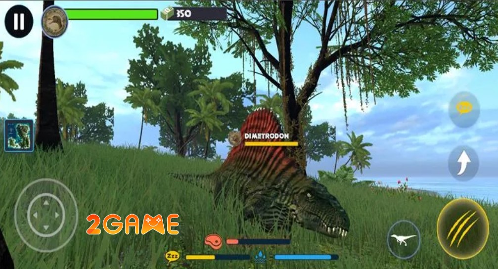game nhập vai hành động Jurassic Clash Primal Dino Sim