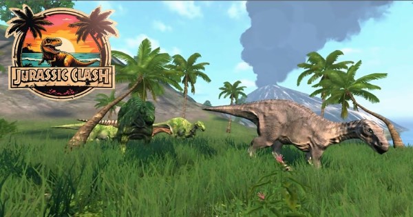 Hóa thân thành khủng long trong game Jurassic Clash Primal Dino Sim jurassic clash primal dino sim thumbjpg