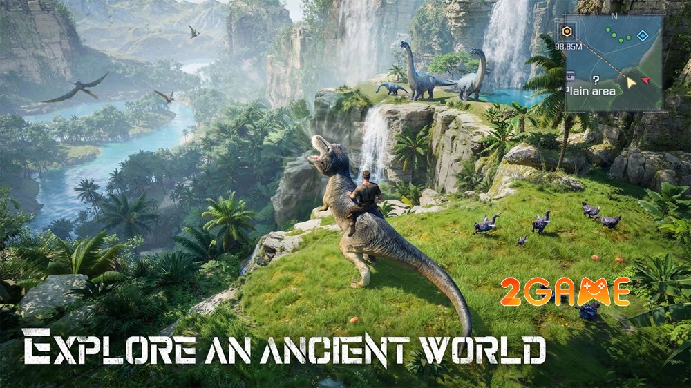 Khám phá đảo Khủng Long trong hành trình sinh tồn của Jurassic War Survival jurassicwarsurvival 2