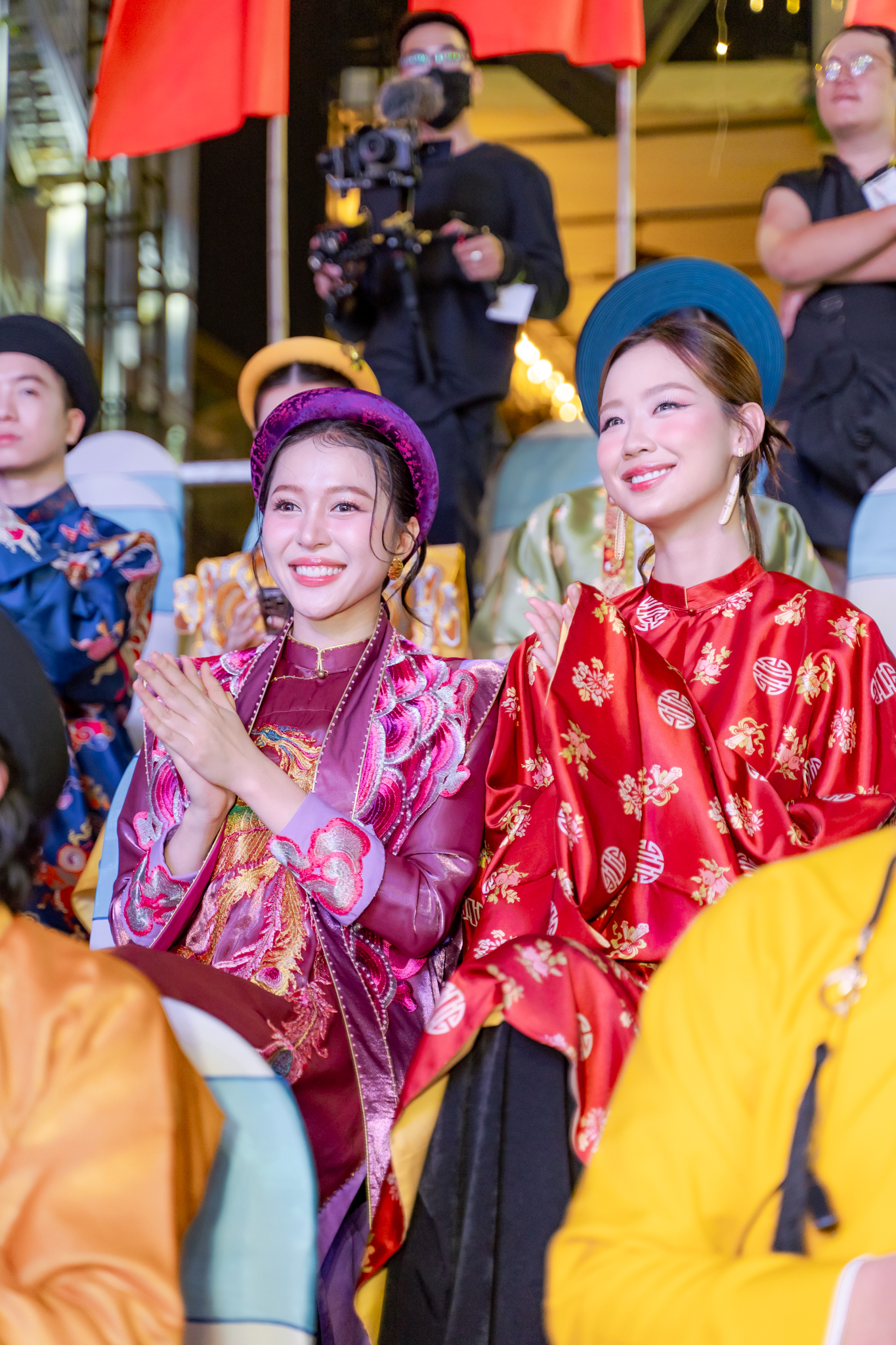 Dàn sao Vbiz lộng lẫy tại sự kiện khủng: Tiểu Vy - Quốc Anh bị