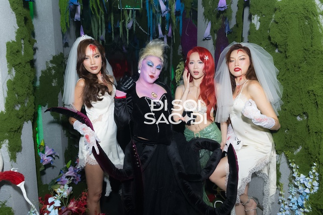 Đại tiệc Halloween đỉnh nhất từ trước đến nay của showbiz Việt: Dàn sao hot đổ bộ nhưng không nhận ra ai là ai!- Ảnh 5.