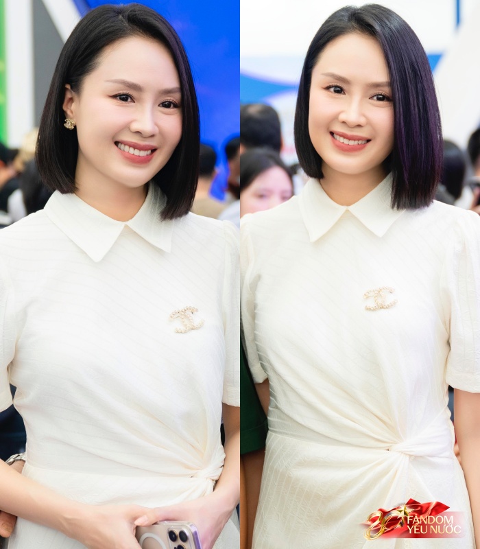 Dàn sao Việt tại Triển lãm Thành tựu đất nước: Phương Oanh - Shark Bình sánh đôi, 1 sao nữ 42 tuổi đang hot khoe visual quá xinh!- Ảnh 4. Dàn sao Việt tại Triển lãm Thành tựu đất nước: Phương Oanh - Shark Bình sánh đôi, 1 sao nữ 42 tuổi đang hot khoe visual quá xinh!- Ảnh 4.