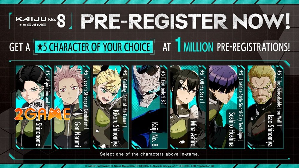 KAIJU NO. 8 THE GAME – Cuộc chiến chống quái thú hoành tráng sắp bắt đầu kaiju no 8 the game upcoming 2