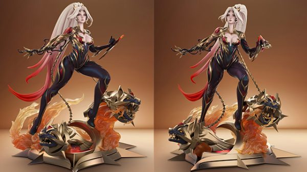 LMHT: Vừa lộ diện skin Huyền Thoại Bất Tử xong, Kai’Sa có ngay mô hình chất lượng kaisa huyen thoai bat tu thumbjpg